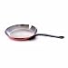 Mauviel M'Heritage Copper M250C 6504.26 10.5 Inch Round Frying Pan, Cast Iron Handle