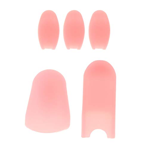 aeso 1セットシリコーンサックストゥムレストパッド、La Palmaキーライザーパッド、フィンガーガード - ピンク