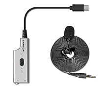 Lavalier microphone bundle with USB audio adapter for easy digital recording Omnidirectional low-profile mic captures clear and natural voice from all directions Plug and play connection for PC Mac and Chromebook with included USB C to USB A adapter ...