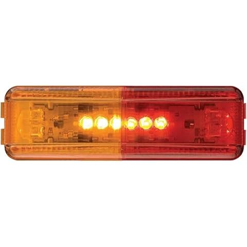 OOOptronics MCL-65ARB Red/Amberr LED Thin Line Side Marker/Clearance Light MCL-65ARB MCL65ARB Cover