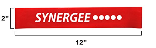 Image of Synergee Exercise Fitness Resistance Band Mini Loop Bands that Perform Better When Working Out at Home or The Gym