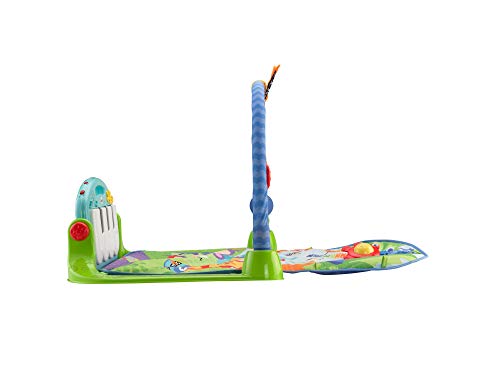 Fisher-Price HBB73 - Spielspaß Piano-Gym Spieldecke mit Spielzeug, Babyspielzeug für Kleinkinder ab der Geburt – Bild 4
