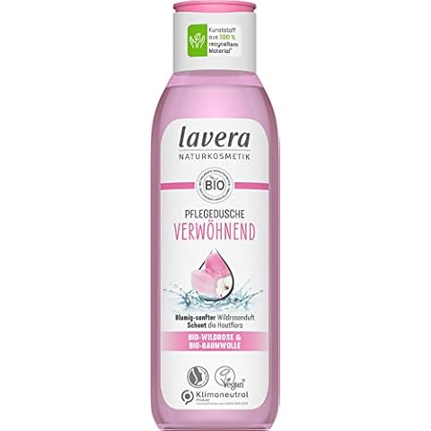 lavera Pflegedusche Verwöhnend - Bio-Wildrose & Bio-Baumwolle Cover