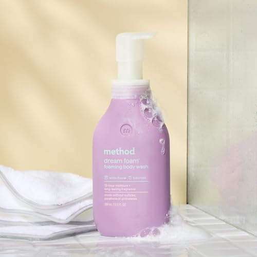 Method Dream Foam, Foaming Body Wash, White Flower + Tuberose, 13.5 oz - image 5
