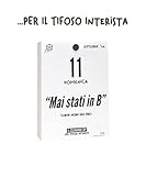 Il calendario DEL TIFOSO INTERISTA 2026| Un anno di Emozioni Ricordi e Aneddoti | Inserto | In Confezione Regalo | cm 10x14 | Made in Italy