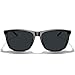MERRY'S Unisex Polarized Aluminum Sunglasses Vintage Sun Glasses For Men/Women S8286 (Black, 56)