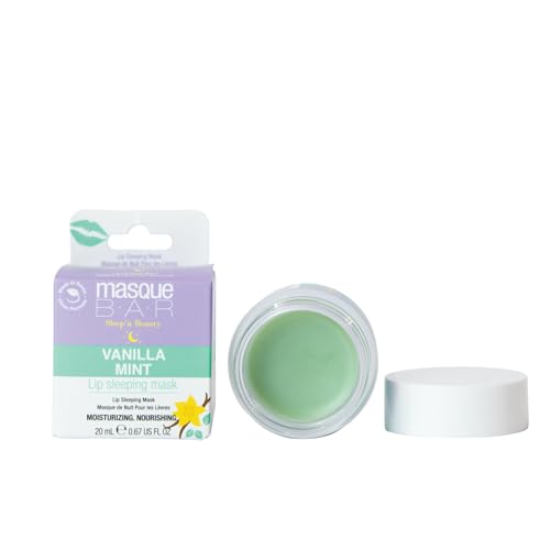masque BAR Lip Sleeping Mask Vanilla Mint Overnight Hydration Repair Treatment Vegan 20ml