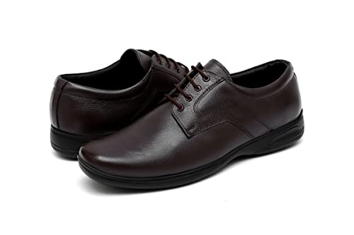 Image of ARAMISH Men's Genuine Leather Lace Up Office Formal Shoes