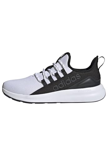 adidas Mens Lite Racer Adapt 8.0 White/Black/Carbon 7