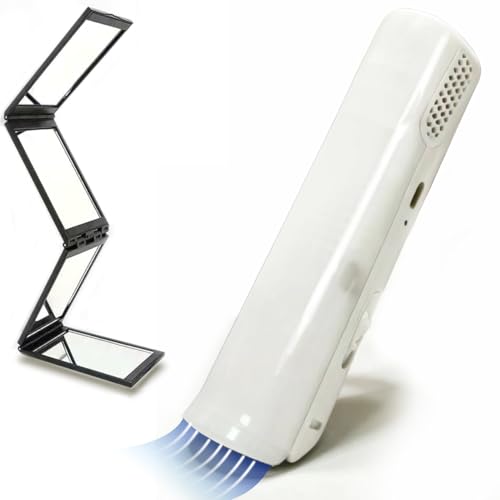 Cordless Vacuum Haircut Kit with Mirror
