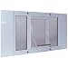 Ideal Pet Products 33SWDXL Aluminum Sash Window Pet Door, X-Large/10.5" x 15", White