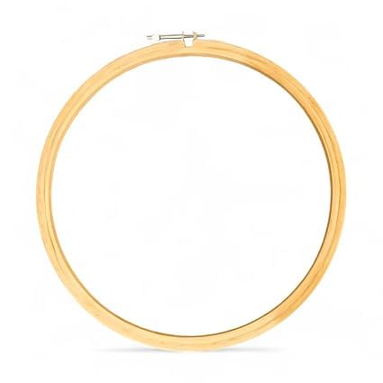 Goodluck Products Wooden Embroidery Hoop Ring Frame for Creative DIY Embroidery , Adjustable Handy Sewing Circle Art & Design (6 inches ( Pack of 1 pc ))-image-15