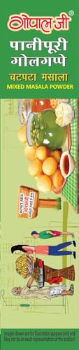 Image of GOPAL JEE PANIPURI CHATPATA MASALA 100g (COMBO-Pack of 2)