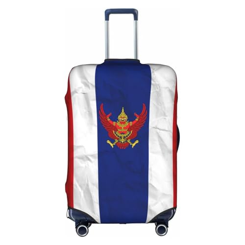 Universal Stretch Suitcase Cover Thailand Thai Flag Carry On Luggage Sleeve Anti Scratch Travel Baggage Protector for Women Large