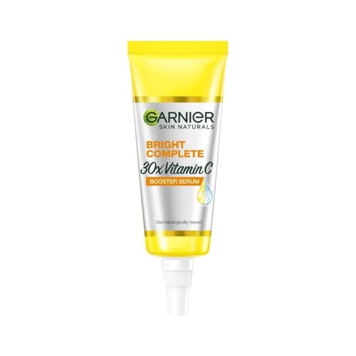 Image of Garnier Bright Complete Vitamin C Booster Serum - 7ml | Dark Spot Reduction, Brightening & Radiance Boosting Face Serum (SET OF 1)