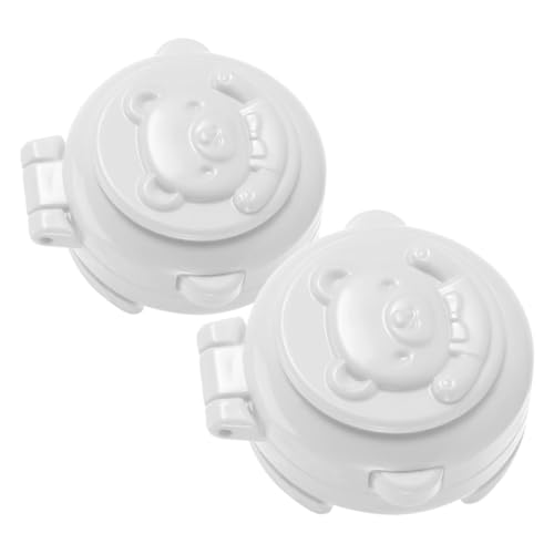 STOBAZA 2Pcs Childproof Button Lock Covers for Washing Machine Start Button Protection Sturdy Safety Device Multi Model Compatibility Safety