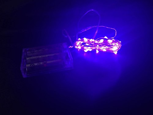Preisvergleich Produktbild Micro-LED-Lichterkette 3 AA B Violett