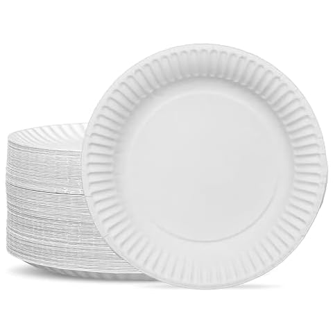 G4GADGET 200 Disposable Paper Plates Cover