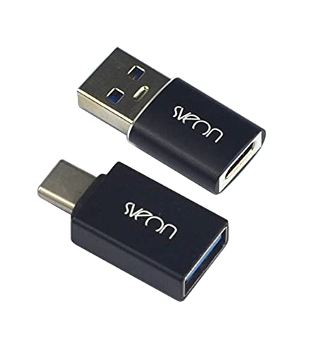 Sveon SCT300 USB-C to USB-A & USB-A to USB-C Adapters Kit, Schwarz - Image 2