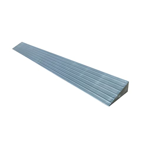 Rampe de Seuil Portable 2-7 Cm de Hauteur en PVC Antidérapant pour Fauteuil Roulant, Capacité 900 Kg, Rampe de Trottoir pour Intérieur Ou Extérieur, Salle de Bain, Portes, Entrée de Supermarchés