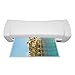 Laminator Termiczny, 260W 9-calowy Laminator na Gorąco na Zimno, System 2 Rolek, Przycisk Zapobiegający Zacięciom ABS, Zdjęcia Dokumenty Laminator dla Family School Office(EU)