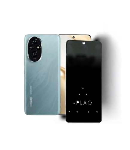 El Mejor Listado de Privacidad y pantallas de protección Top 10. 44 PLAC Mica Hidrogel de Privacidad para Honor 200 5G - Protección de Pantalla, Anti-Huellas y Anti-Espía, Privacidad Segura y Discreta.