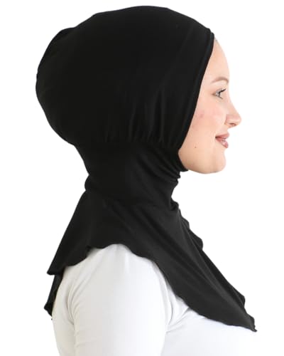 Prien Sport Hijab For Women, Muslim Head Scarf, Flexible Turban Girls, Chic Islamic Wear For Gym, Neck Collar Bonnet Viscose3
