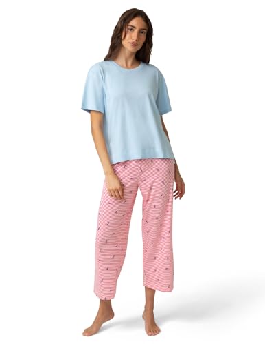Image of HUE Women's Cotton Candied Pajama Loungewear 100% Cotton Sleepwear