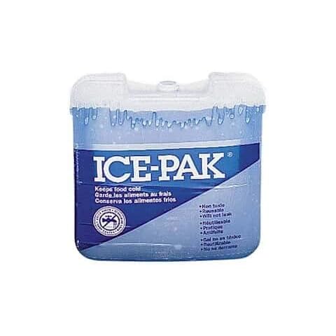 Cryopak Ice-Pak Cold Packs, 5" x 3" x 1", 24/cs Cover