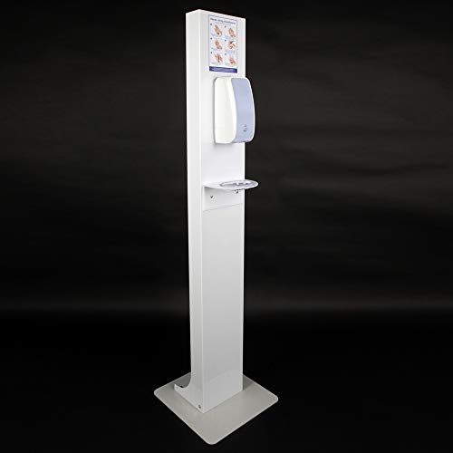 Desinfektionssäule zur Hand-Desinfektion – Desinfektionsmittelspender als Hygiene Tower, kontaktlose Händedesinfektion… – Bild 7