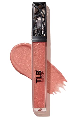 The Lip Bar - Lip Gloss, Baddie (Shimmer Pink) - Gloss Up Sheer Finish - Smooth, Not Sticky Formula - Moisturizing Coconut Oil, Olive Oil, Argan Oil & Vitamin E - Vegan & Cruelty Free - .30 fl oz