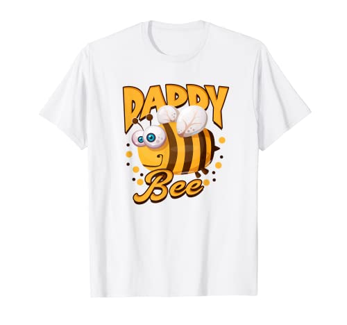 Family Bee Dad Daddy - Abejero en forma de panal con forma de abeja amarilla Camiseta
