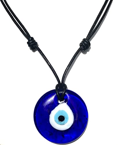 COLLAR CUERO CON OJO TURCO (COLLAR CUERO-OJO)