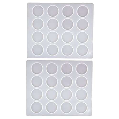 CIMAXIC Flexible Reusable 2-Pack Fire Paint Mold Perfect for Wax Sealing Crafts