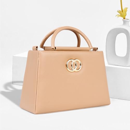 Image of LIKE STYLE Classy PU Sling Bag for Women | Structured Design, Zipper Closure & Stylish Metal Handle