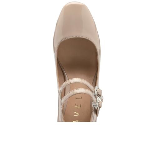 Gola Ravel Women's Howth Mary Jane Shoes Nude Patent 82