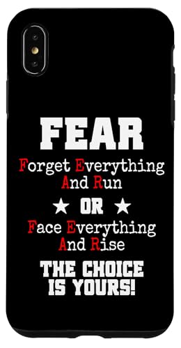 Fear Forget Everything And Run Or Face Rise Choice Is Yours �X�}�z�P�[�X iPhone XS Max �p