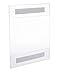 Universal Wall Mount Sign / Memo Holders By ClearView. [Set of 8] Crack & Scratch Resistant – Commercially Rated. Holds Standard 8.5” X 11” Paper. Use On Any Surface. 12 Month Manufacturers Warranty.