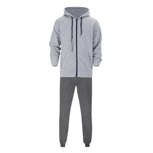 Men Jogger Sets Outfits 2 Piece for Sweatsuits Two 1/4 Zip Men's Casual Athletic Tracksuit Joggers Set Sweatsuit Workout Sportswear Suit Mens Jogging All White Outfit