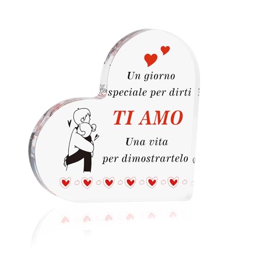 Regalo Coppia Natale,Regalo Acrilico,Regalo Fidanzato,Regali Fidanzata,Regali San Valentino,Regalo Di Coppia,Regalo