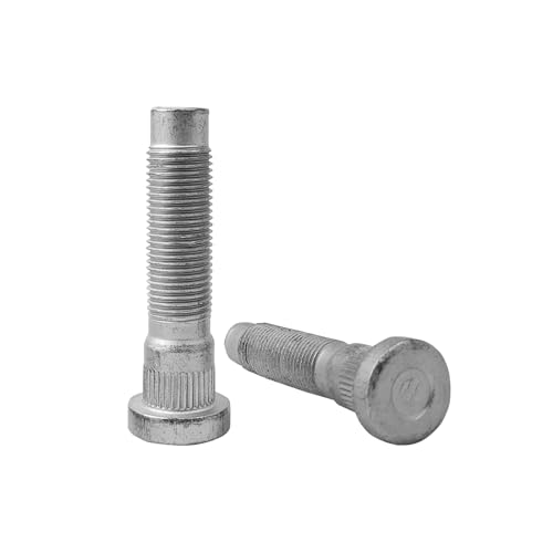 Image of 1 /2-20 Chrome Wheel Lug Stud Nut Set Compatible with 2009-2019 Ford Edge Explorer Flex Taurus Police Interceptor Lincoln MKS MKX MKT 611-094 610561 (4PCS)