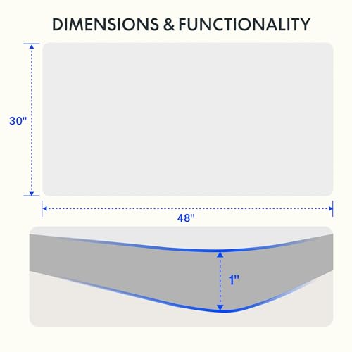 Image of FLEXISPOT EN2 Whole-Piece Standing Desk with Clamp Power Strip, 48 x 30 Electric Stand Up Height Adjustable Desk with Cable Management (White Frame + 48 inch White Desktop, 2 Packages)