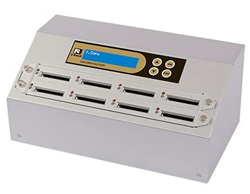 EZ Dupe 1 to 15 SD Duplicator - 2GB/Min - Multiple Secure Digital & MicroSD SDHC SDXC Micro Flash Drive Memory Card Standalone Copier & Eraser/Sanitizer - at Copy Speed up to 35mb/Sec (SD15-SSP)