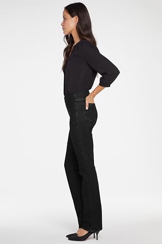 NYDJ Women's Pull-On Marilyn Straight Jeans - Effortless Comfort and Style, Women's Denim Straight Jeans for Daily Wear