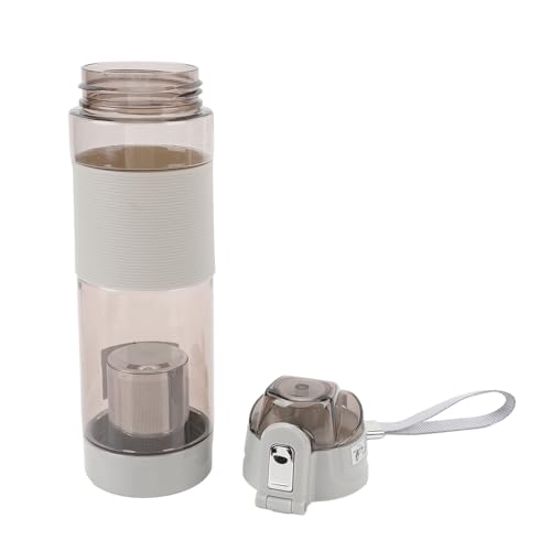 Generic Filtro Alcalino de Acero Inoxidable 304, Botella de Agua de Hidrógeno, Generador de Agua Rico en Hidrógeno para Bienestar y Vitalidad, Camping (gris claro)