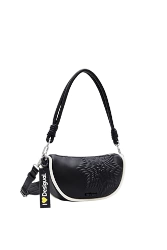 Sac à bandoulière Desigual noir femme pochette PU polyuréthane casual chic Sheffield M