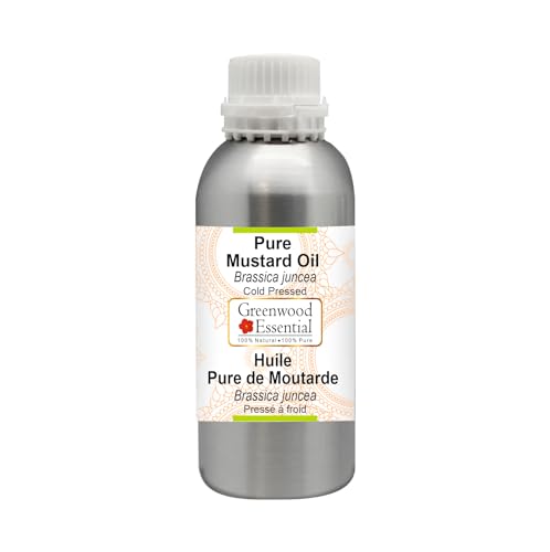 Huile de moutarde pure contre la chute des cheveux Brassica juncea