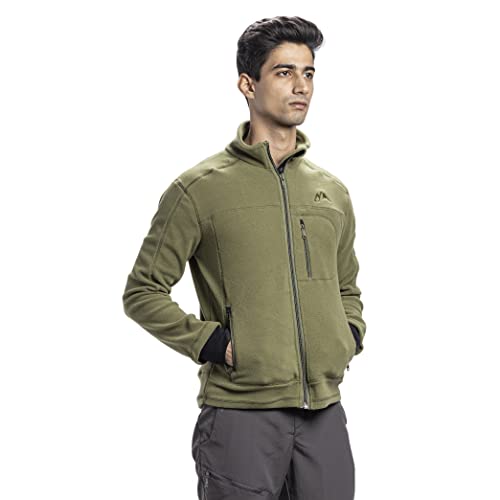 Image of TRIPOLE Men's Fleece Jacket for Hiking and Daily Use