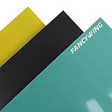 FANCYWING G10 Fiberglass Sheet, 335X300X6.0MM Glass Fiber Composite Laminate Board, Epoxy Resin Panel for DIY...