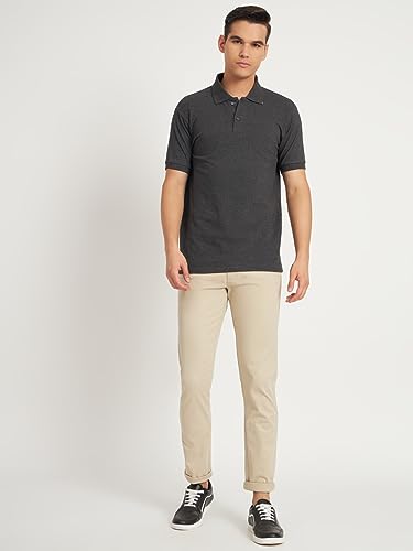Image of KARGEENS Men Kargeens Men's Cotton Slim Fit Casual Chinos Trousers for Men Stylish